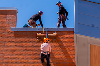 Sunset Roof Rappel